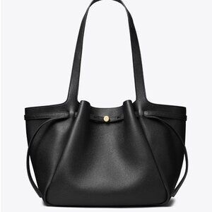 Large bag Tory Burch Romy Tote – black leather, New with tags
